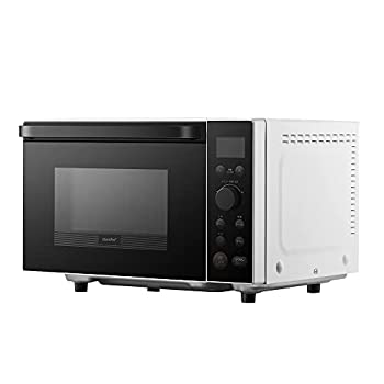 【中古】COMFEE\' オーブンレンジ 18L フラットテーブル レンジ 自動あたため ダイヤル・ボタンの簡単操作 グリル・オーブン対応 温度調整対応 広々庫内