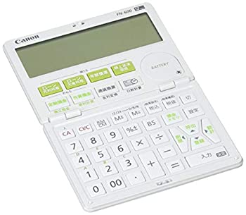 【中古】「未使用品」キヤノン 12桁金融電卓 FN-600 借りる計算、貯める計算に便利