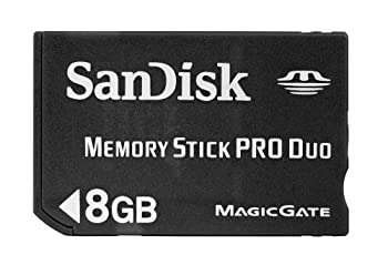 【中古】「ほぼ新品」SanDisk MemoryStick Pro Duo 8GB SDMSPD-8192-J95