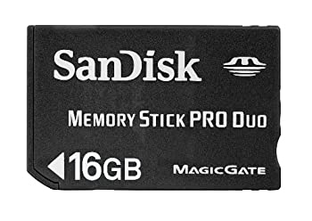 【中古】「人並み外れたに好いたらしい」SanDisk MemoryStick Pro Duo 16GB SDMSPD-016G-J95