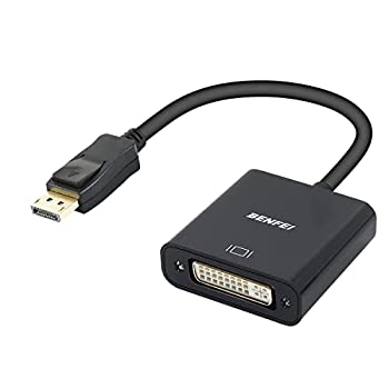 【中古】「ほぼ新品」BENFEI DisplayPort（ディスプレイポート） - DVI 変換ケーブル オス-メス