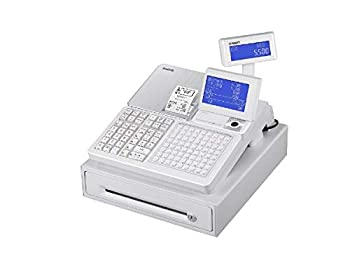 【中古】「非常に良い」カシオ計算機 SR-C550-4SWE レジスター ホワイト
