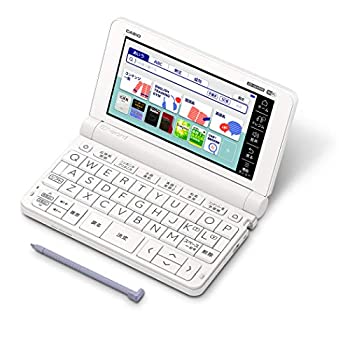 【中古】「非常に良い」カシオ 電子辞書 高校生(英語強化)モデル(ホワイト)CASIO EX-word XD-SX4900-WE