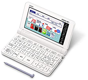 【中古】「非常に良い」カシオ 電子辞書 高校生 エクスワード XD-SX4800WE 220コンテンツ ホワイト XD-SXN48WE 特典付きセット｜オマツリライフ別館