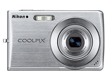 【中古】「未当て嵌める品」Nikon Coolpix S200 7.1MP デジタル写真機 3倍光学望遠レンズ付き添い人