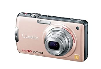 【中古】パナソニック デジタル写真機 LUMIX FX700 ピュアピンクゴールド DMC-FX700-N 1410万絵素 光学5倍望遠レンズ 広角24粍 3.0型タッチパネル液晶 盛りだくさん固定ディスク