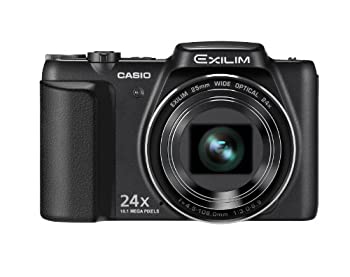 【中古】CASIO EXILIM デジタル写真機 1610万絵素 ご機嫌望遠レンズ 黒いこと EX-H50BK