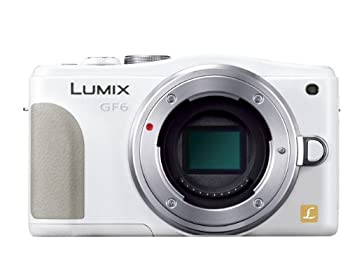 【中古】パナソニック ルミックス ミラーレス一眼カメラ ルミックス GF6 ボディ ホワイト DMC-GF6-W|オマツリライフ別館