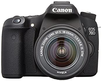 Canon デジタル一眼レフカメラ EOS70D レンズキット EOS70D1855ISSTMLK