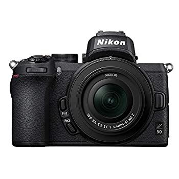 【中古】「未当て嵌める品」Nikon 鏡鑑受け答え一眼写真機 Z50 水晶体一揃いの道具 NIKKOR Z DX 16-50粍 f/3.5-6.3 VR嘱する Z50LK16-50 黒いこと