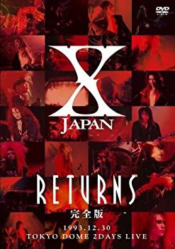 【中古】「ほぼ新品」X JAPAN RETURNS 完全版 1993.12.30 [DVD]