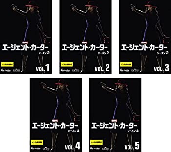 【中古】「非常に良い」エージェント・カーター シーズン2 全5巻セット【レンタル落ち】
