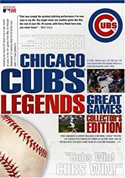 【中古】「非常に良い」Mlb: Chicago Cubs Legends - Great Games [DVD] [Import]｜オマツリライフ別館