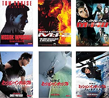 【中古】「非常に良い」ミッション:インポッシブル 1、2、3、ゴースト・プロトコル、ローグ・ネイション、フォールアウト [レンタル落ち] 全6巻セット [マーケットプレ
