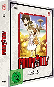 【中古】「ほぼ新品」Fairy Tail - TV-Serie - DVD-Box 11 (Episoden 253-277) (4 DVDs): Deutsch|オマツリライフ別館