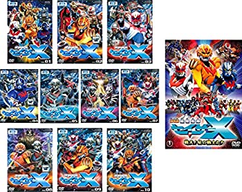 【中古】「非常に良い」超星艦隊 セイザーX TV版 全10巻 + 劇場版 戦え!星の戦士たち [レンタル落ち] 全11巻セット [マーケットプレイスDVDセット商品]｜オマツリライフ別館