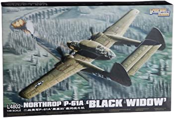 【中古】ピットロード 1/48 ノースロップ P-61A ブラックウィドウ L4802｜オマツリライフ別館