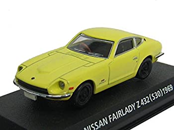 【中古】「ほぼ新品」コナミ 1/64 絶版名車コレクションVol.2 日産 フェアレディZ 432 （1969）イエロー