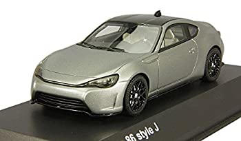 【中古】「ほぼ新品」京商目あたらしい 1/43 トヨタ 86表現スタイル J 引っ敷き薄墨色 切り上げる品