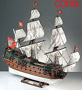 【中古】木製帆船ひな型 コーレル SM28 ワッペン・フォンハンブルグ
