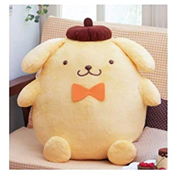 【中古】ポムポムプリン 超超BIGぬいぐるみ 蝶ネクタイ
