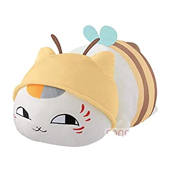 【中古】「ほぼ新品」夏目友だち帳 めちゃでかぬいぐるみ ～みつばちニャンコ御師匠さん～ おもちゃ-ぬいぐるみ・人形