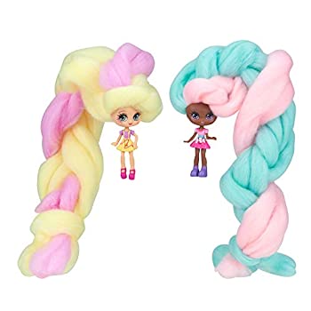【中古】「ほぼ新品」キャンディヘアーズ ツインズドール 3 ジリィジェリー\u0026ドナナッツ
