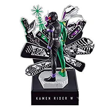 【中古】一番くじ 仮面ライダーオーズ ＆ W ～OOO 10th anniversary～ B賞 WORLDLISE 仮面ライダーW (プライズ)