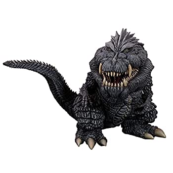【中古】「未使用品」エクスプラス GARAGE TOY デフォリアル ゴジラウルティマ 一般流通版 全長約180mm PVC製 塗装済み 完成品 フィギュア 411-PDGU03H
