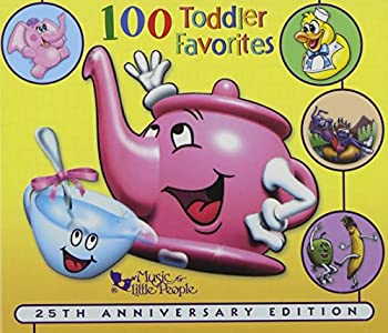 【中古】「ほぼ新品」［CD］100 Toddler Favorites 25th Anniversary Edition