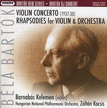 【中古】「非常に良い」［CD］Bartok: Violin Concerto/Rhapso 10,583円