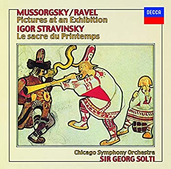 【中古】「ほぼ新品」［CD］ムソルグスキー:組曲「展覧会の絵」/ストラヴィンスキー:バレエ「春の祭典」