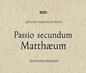 【中古】「未使用品」［CD］バッハ:マタイ受難曲