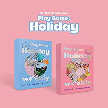 【中古】「ほぼ新品」［CD］Weeekly 4thミニアルバム - Play Game : Holiday (ランダムバージョン)