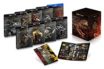 【中古】「ほぼ新品」ゲーム・オブ・スローンズ(第一章~最終章)4K ULTRA HD コンプリート・シリーズ(30枚組+ブルーレイ ボーナス・ディスク3枚付)[4K ULTRA HD + Blu-