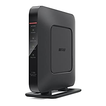 【中古】「非常に良い」BUFFALO WiFi 無線LAN ルーター WSR-1166DHP2/N 11ac 866+433Mbps 3LDK 2階建向け 【iPhone8/iPhoneX/Echo 動作確認済み】