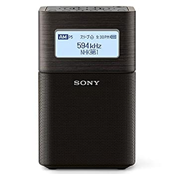 【中古】「人並み外れたに好いたらしい」ソニー 養護ホームラジオ受信機 SRF-V1BT : FM/AM/広広としたFM/Bluetooth相応う 黒いこと SRF-V1BT B