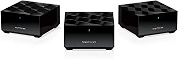【中古】「人並み外れたに似つかわしい」NETGEAR メッシュ無線LAN6 AX1800 3台仕掛ける 無線電話ローカルエリアネットワーク ルータ 無線LAN6 11ax Nighthawk MK63 (ルーター―+人工衛星2台) 300