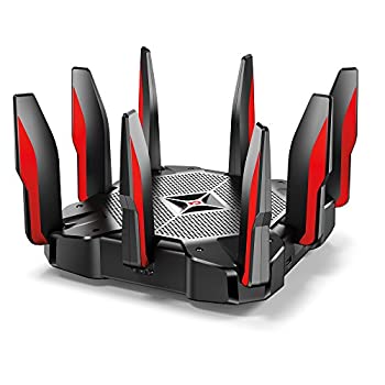 【中古】「未当て嵌める品」TP-Link 無線LAN ルータ ゲーミング 無線電話ローカルエリアネットワーク ルータ 取り組みダンス楽隊 MU-MIMO AC5400 2167 + 2167 + 1000 Mbps 3年 Archer C5400X