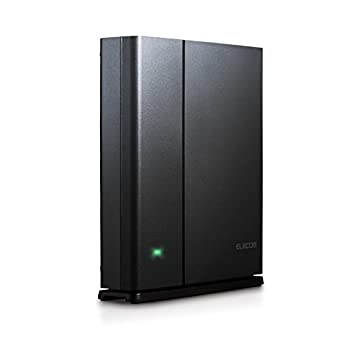 【中古】「未使用品」エレコム WiFi 無線LAN ルーター 11ac ac1200 867+300Mbps IPv6対応 トレンドマイクロセキュリティ 3階建/4LDK デュアルバンド WRC-1167GST2
