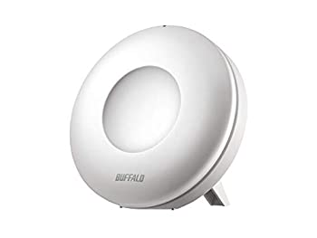 【中古】「未使用品」BUFFALO WiFi 無線LAN connectシリーズ 専用中継機 WEM-1266 11ac 866+400Mbps 独自メッシュ機能搭載 【iPhone8/iPhoneX/Echo 動作確認済み】