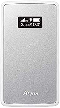 【中古】（人並み外れたに似つかわしい）NECプラットフォームズ Aterm モバイルルーター MP02LN SW メタリックシルバー PA-MP02LN-SW