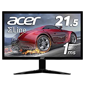【中古】「非常に良い」Acer ゲーミングモニター SigmaLine 21.5インチ KG221QAbmix 1ms(GTG) 75Hz TN FPS向き フルHD FreeSync HDMI スピーカー内蔵 ブルーライト軽減|オマツリライフ別館