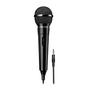 【中古】（非常に良い）audio-technica ダイナミックマイクボーカル用 直出し 3.0mケーブル スタンド付属 ATR1100x