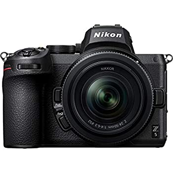 【中古】「未当て嵌める品」Nikon 鏡鑑受け答え一眼写真機 Z5 水晶体一揃いの道具 NIKKOR Z 24-50粍 f/4-6.3 嘱する Z5LK24-50 黒いこと