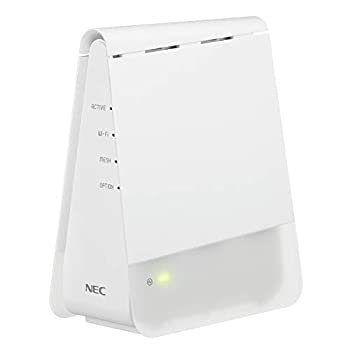 【中古】NEC WiFi メッシュルーター 単体（ルーター本体にも中継機になる）Wi-Fi6 (11ax) / AX1800 無線LAN Atermシリーズ (5GHz帯 / 2.4GHz帯) AM-AX180｜オマツリライフ別館