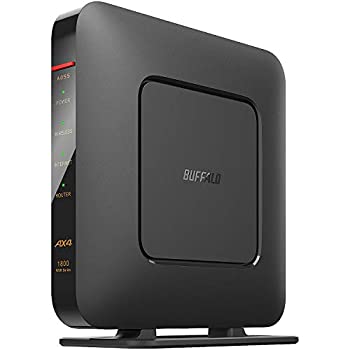 【中古】バッファローWiFi ルーター無線LAN 最新規格 Wi-Fi6 11ax / 11ac AX1800 574+1200Mbps 日本 ツメの折れないLANケーブル同梱【iPhone13/12/11/iPh｜オマツリライフ別館