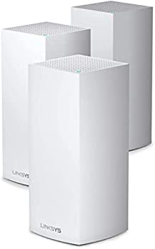 【中古】「非常に良い」Linksys Wi-Fi 6 ルーター 無線LAN メッシュ対応 トライバンド AX4200 (2402 + 1201 + 574 Mbps) MX4200 × 3台セット MX12600-JP-A
