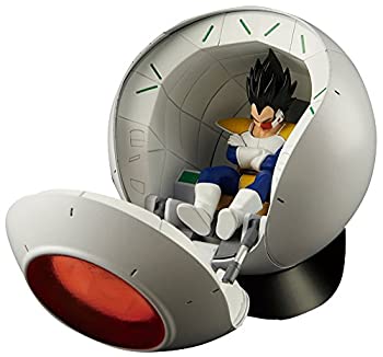 【中古】「非常に良い」フィギュアライズメカニクス ドラゴンボール サイヤ人の宇宙船ポッド 色分け済みプラモデル