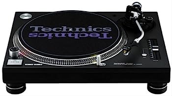 【中古】「非常に良い」Technics クォーツシンセサイザーD.D.プレーヤー ブラック SL-1200MK5-K